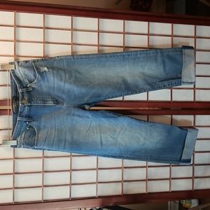 2/$30 RW&Co Straight Leg Crop Denim - Size 30